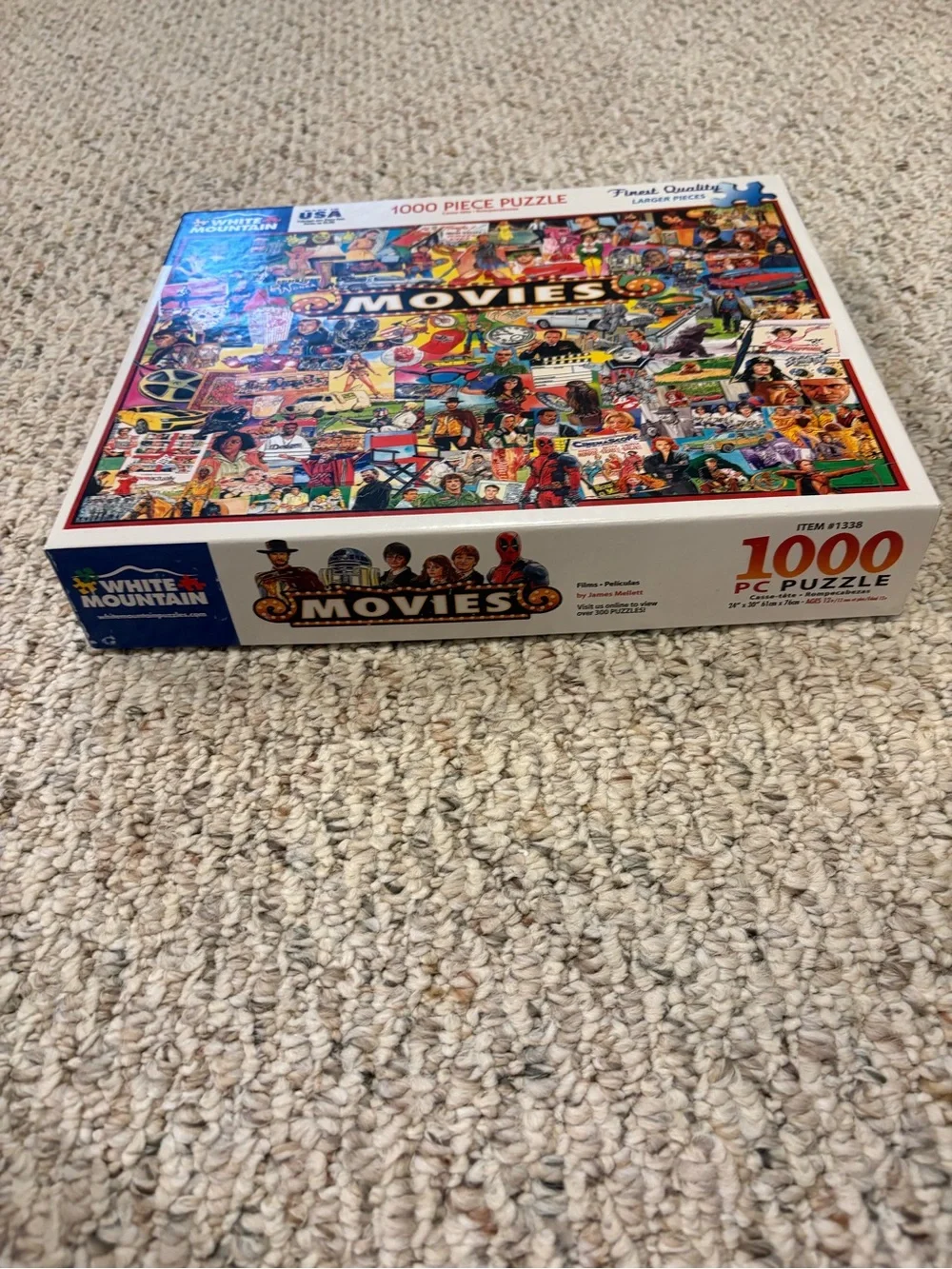 White Mountain Movie Puzzle (1,000 pieces)